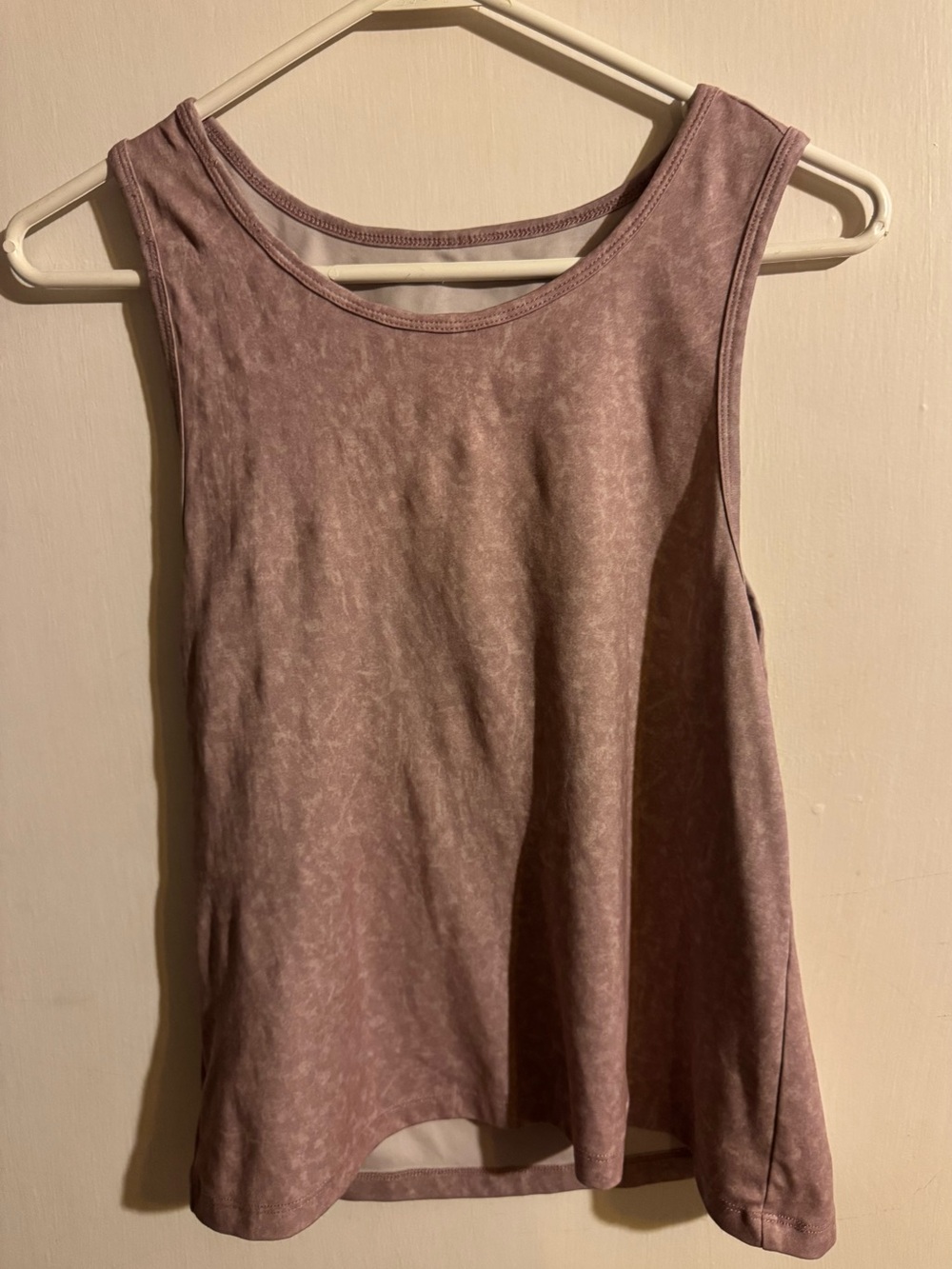Mauve Scoop Neck Women's Tank Top- Harmony Balance